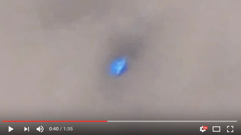 8-07-2016 UFO Morphing Blue Star Flyby Full Tracker Analysis 2 
